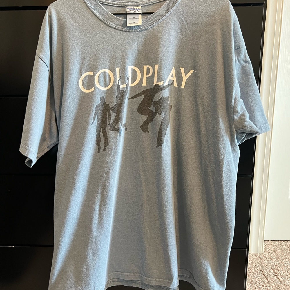 Coldplay Twisted Logic Tour 2005 T-Shirt